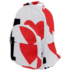 I Love Tangerine Rounded Multi Pocket Backpack by ilovewhateva