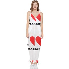 I Love Tamarind Sleeveless Tie Ankle Chiffon Jumpsuit by ilovewhateva