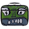 Extreme Closeup Angry Monster Vampire Full Print Lunch Bag View1