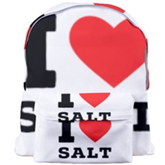 I Love Salt Giant Full Print Backpack by ilovewhateva