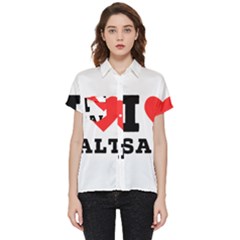 I Love Salt Short Sleeve Pocket Shirt by ilovewhateva