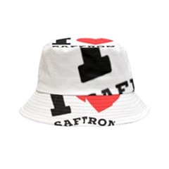 I Love Saffron Inside Out Bucket Hat by ilovewhateva