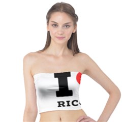 I Love Ricotta Tube Top by ilovewhateva