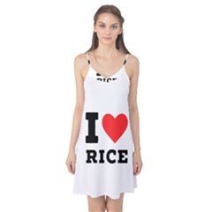 I Love Rice Camis Nightgown  by ilovewhateva