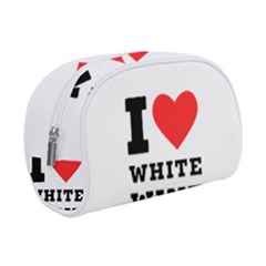 I Love White Wine Make Up Case (small) by ilovewhateva