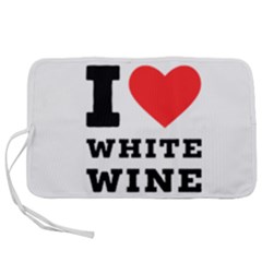 I Love White Wine Pen Storage Case (m) by ilovewhateva