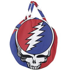 Grateful Dead Giant Round Zipper Tote