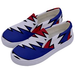 Grateful Dead Kids  Canvas Slip Ons by Mog4mog4