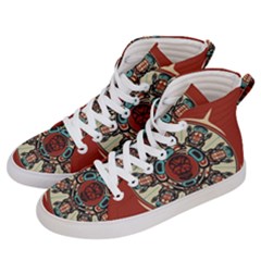 Grateful Dead Pacific Northwest Men s Hi-top Skate Sneakers by Mog4mog4