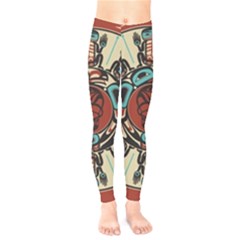 Grateful Dead Pacific Northwest Kids  Classic Winter Leggings by Mog4mog4