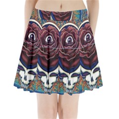 Grateful Dead Ahead Of Their Time Pleated Mini Skirt by Mog4mog4