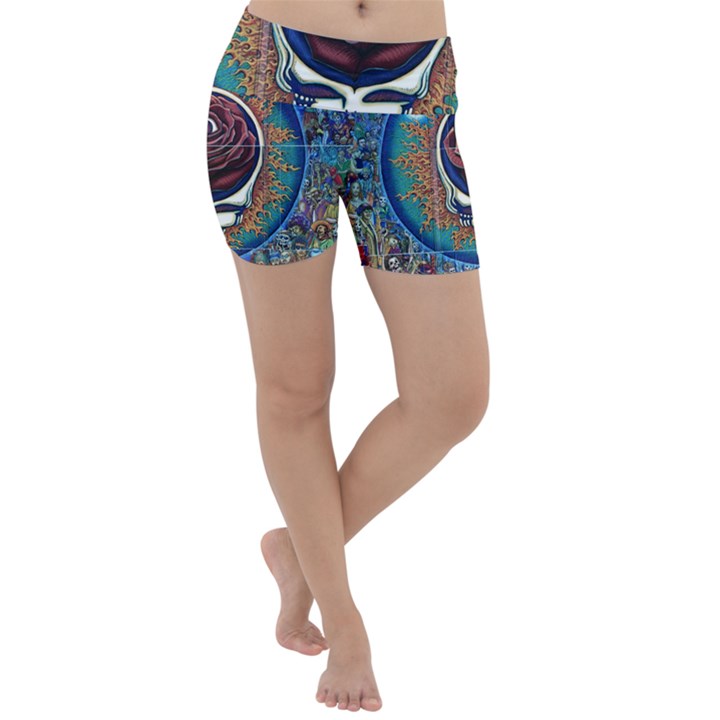 Grateful Dead Ahead Of Their Time Lightweight Velour Yoga Shorts