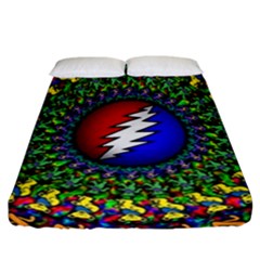 Grateful Dead Fitted Sheet (California King Size)