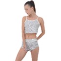 Joy Division Unknown Pleasures Post Punk Summer Cropped Co-Ord Set View1