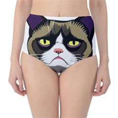 Grumpy Cat Classic High-waist Bikini Bottoms by Mog4mog4