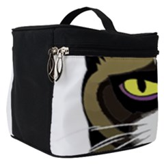 Grumpy Cat Make Up Travel Bag (small) by Mog4mog4