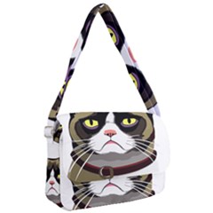 Grumpy Cat Courier Bag by Mog4mog4