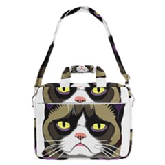 Grumpy Cat Macbook Pro 13  Shoulder Laptop Bag  by Mog4mog4