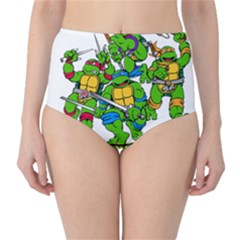 Teenage Mutant Ninja Turtles Classic High-waist Bikini Bottoms by Mog4mog4