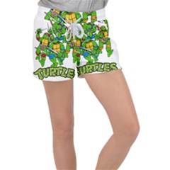 Teenage Mutant Ninja Turtles Women s Velour Lounge Shorts by Mog4mog4