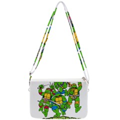 Teenage Mutant Ninja Turtles Double Gusset Crossbody Bag by Mog4mog4