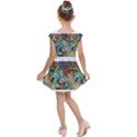 Beauty Stained Glass Kids  Cap Sleeve Dress View2