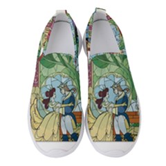 Beauty Stained Glass Women s Slip On Sneakers by Mog4mog4