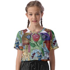 Beauty Stained Glass Kids  Basic Tee