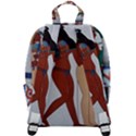 Egypt Fresco Mural Decoration Zip Up Backpack View3