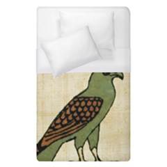 Egyptian Paper Papyrus Bird Duvet Cover (single Size) by Mog4mog4