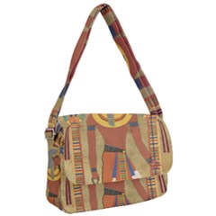 Egyptian Tutunkhamun Pharaoh Design Courier Bag by Mog4mog4