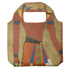 Egyptian Tutunkhamun Pharaoh Design Premium Foldable Grocery Recycle Bag by Mog4mog4