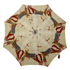 Egyptian Tutunkhamun Pharaoh Design Hook Handle Umbrellas (large) by Mog4mog4