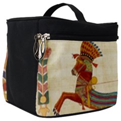 Egyptian Tutunkhamun Pharaoh Design Make Up Travel Bag (big) by Mog4mog4