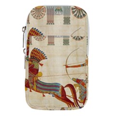 Egyptian Tutunkhamun Pharaoh Design Waist Pouch (small) by Mog4mog4