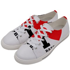 I Love Raspberry Men s Low Top Canvas Sneakers by ilovewhateva