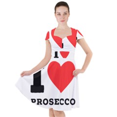 I Love Prosecco Cap Sleeve Midi Dress by ilovewhateva