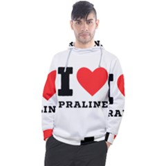 I Love Praline  Men s Pullover Hoodie by ilovewhateva