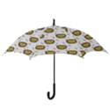 Lion Heads Pattern Design Doodle Hook Handle Umbrellas (Medium) View3