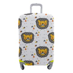 Lion Heads Pattern Design Doodle Luggage Cover (small) by Mog4mog4