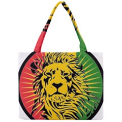 Lion Head Africa Rasta Mini Tote Bag by Mog4mog4