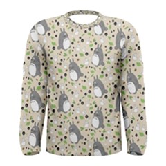 Pattern My Neighbor Totoro Men s Long Sleeve Tee by Mog4mog4