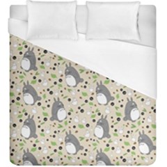 Pattern My Neighbor Totoro Duvet Cover (king Size) by Mog4mog4