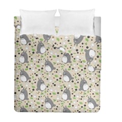 Pattern My Neighbor Totoro Duvet Cover Double Side (full/ Double Size) by Mog4mog4