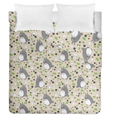 Pattern My Neighbor Totoro Duvet Cover Double Side (queen Size) by Mog4mog4