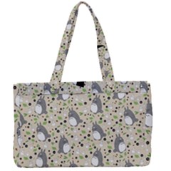 Pattern My Neighbor Totoro Canvas Work Bag by Mog4mog4