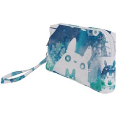 My Neighbor Totoro Wristlet Pouch Bag (small) by Mog4mog4