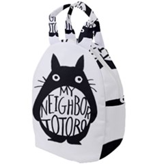 My Neighbor Totoro Black And White Travel Backpack by Mog4mog4