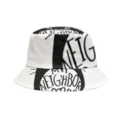 My Neighbor Totoro Black And White Inside Out Bucket Hat by Mog4mog4