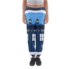 Doctor Who Tardis Women s Jogger Sweatpants by Mog4mog4